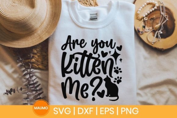 Are You Kitten Me Funny Cat Svg Quote Review