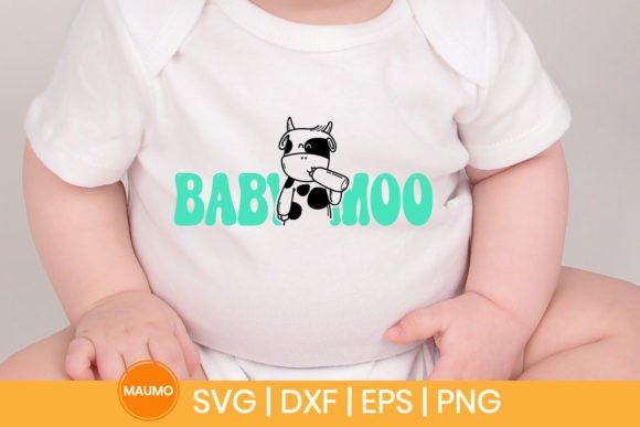 Baby Moo, Funny Baby Svg Quote Review