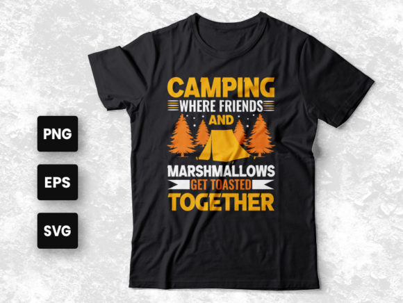 Camping Beer T-shirt Design Review