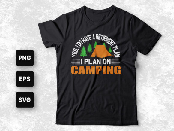 Camping Quotes T-shirt Design Review