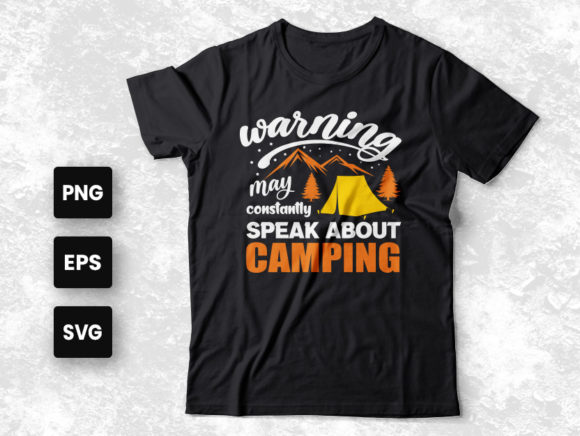 Camping T-shirt Design Camping Quotes Review