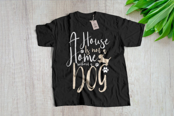 Dog Lovers Typographic T-shirt Design Review