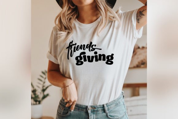 Friendsgiving Svg Funny Fall Thanksgivin Review