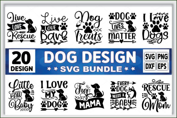 Funny Dog Svg Design, Dog Svg Bundle Review