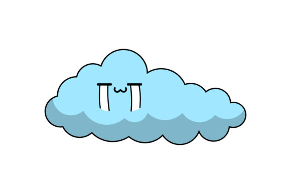 Funny Kawaii Clouds Sky Trendy Review