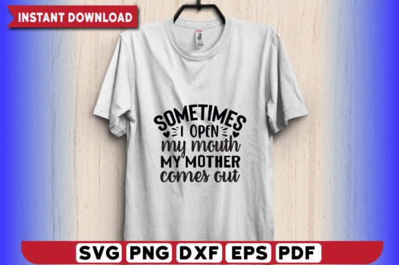 Funny Mom Svg T-shirt Design Review