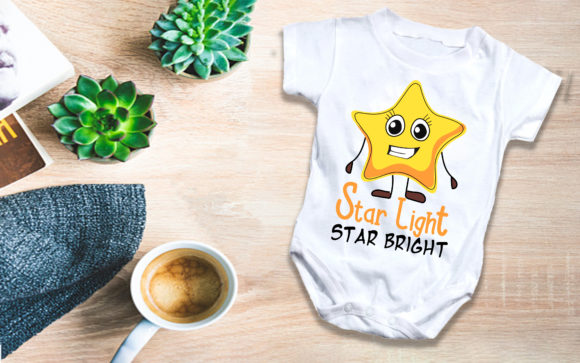 Funny Rhymes Onesie Saying -Star Light Review