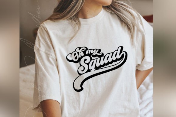 Oh My Squad Svg Funny Retro Pod Shirt Review
