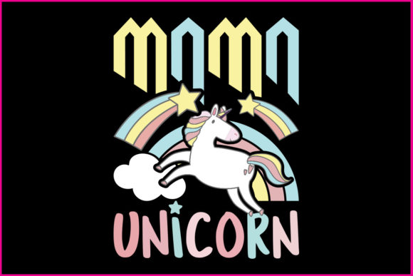 Unicorn Mama Funny Quotes SVG Design Review
